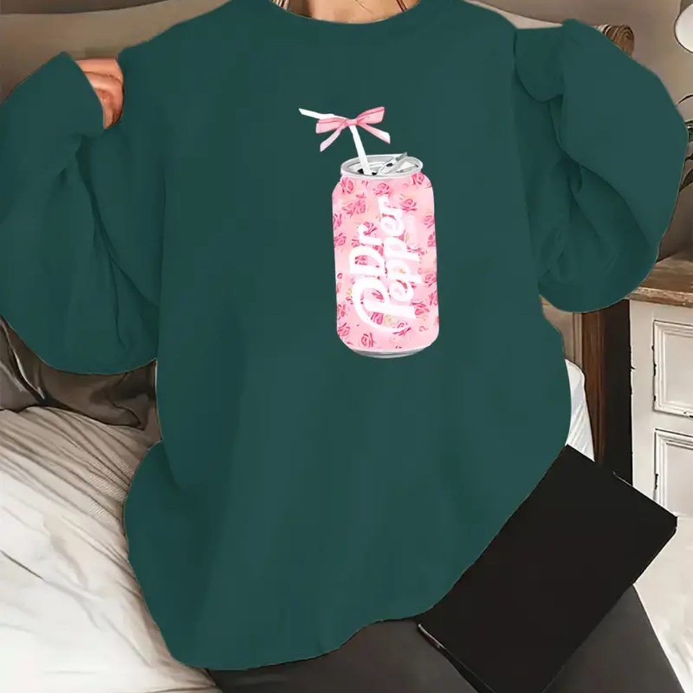 Women’s Dr Pepper sweatshirt brand new fall cozy warm